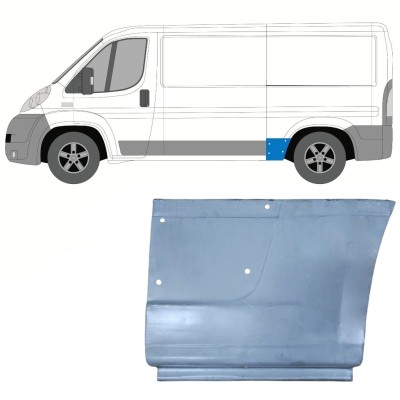 Reparație aripă spate pentru Fiat Ducato 2006-2014 / Stânga 15112