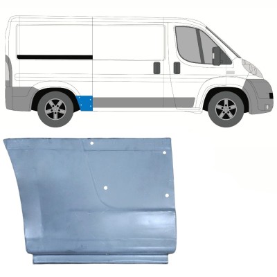 Reparație aripă spate pentru Fiat Ducato 2006-2014 / Dreapta 15111