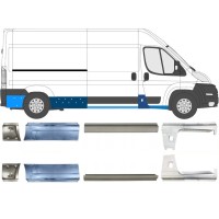 Reparație prag pentru Peugeot Boxer 2006-2026 / Stânga+Dreapta / Set 14162