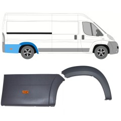 Bandou lateral aripă spate cu lampă pentru Peugeot Boxer 2006-2014 / Dreapta / Set 14467