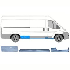 Set panouri de reparare pentru Fiat Ducato 2006-2025 / Dreapta / 12422