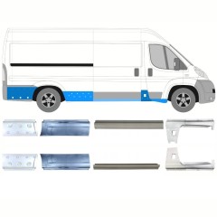 Reparație prag pentru Fiat Ducato 2006-2026 / Stânga+Dreapta / Set 10889