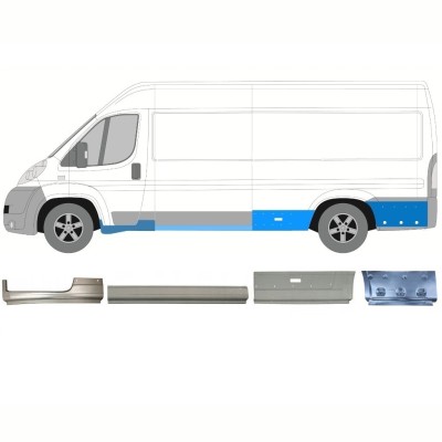 Set panouri de reparare pentru Fiat Ducato 2006-2026 / Stânga / 16790