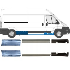 Reparație prag pentru Fiat Ducato 2006-2026 / Stânga+Dreapta / Set 9701