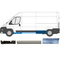 Set panouri de reparare pentru Peugeot Boxer 2006-2026 / Stânga / 16183