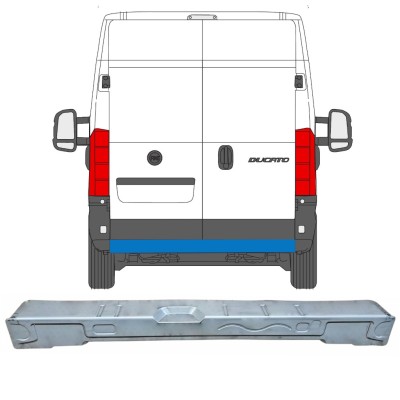 Reparație traversă spate pentru Citroen Jumper 2006-2026 16871