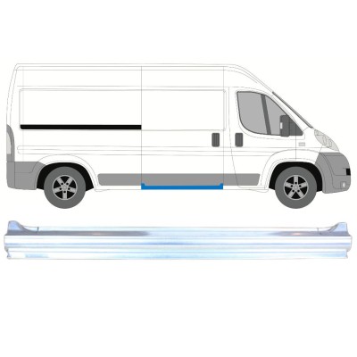 Prag ușă cu ușă culisantă dreapta pentru Citroen Jumper 2006-2026 / Dreapta 13849