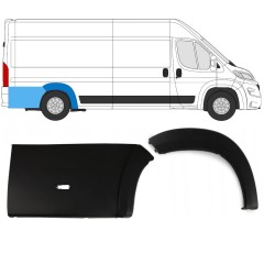 Set bandouri aripă spate pentru Citroen Jumper 2018- / Dreapta / 14439
