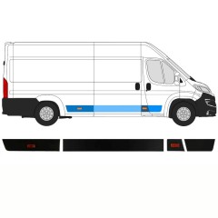 Set bandouri pentru Fiat Ducato 2018- / Dreapta / 8486