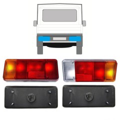 Lampă spate pentru Fiat Ducato 2006-2014 / Stânga+Dreapta / Set 9841