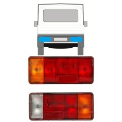 Lampă spate pentru Citroen Jumper 1994-2002 / Stânga+Dreapta 14053