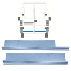 Reparație interioară ușă spate pentru Peugeot Boxer 1994-2006 / Stânga+Dreapta / Set 14038