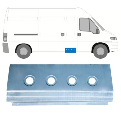 Reparație prag interior pentru Fiat Ducato 1994-2006 / Stânga = Dreapta (simetric) 17302