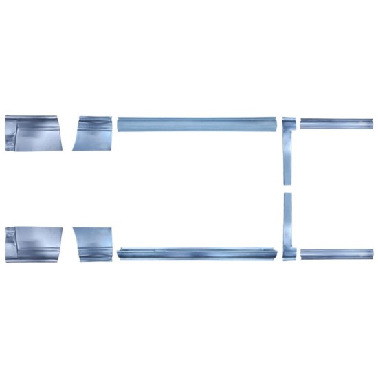 Set panouri de reparare pentru Fiat Ducato 1994-2006 / Stânga+Dreapta / 16786