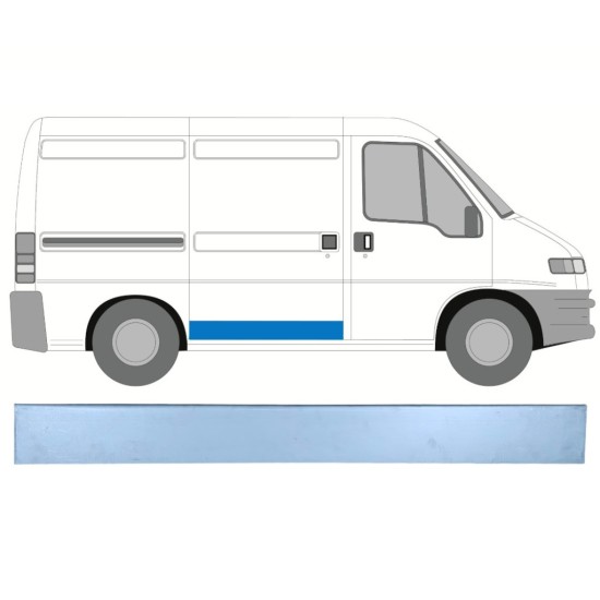 Panou reparație ușă culisantă pentru Peugeot Boxer 1994-2006 / Dreapta 15729