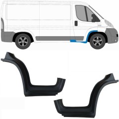 Reparație aripă față cu partea de prag pentru Peugeot Boxer 2006-2025 / Stânga+Dreapta / Set 14105