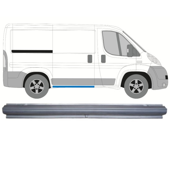 Prag ușă cu ușă culisantă dreapta pentru Fiat Ducato 2006-2014 / Dreapta 14734 Prag ușă cu ușă culisantă dreapta pentru Fiat Ducato 2006-2014 / Dreapta 14734