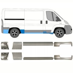 Reparație prag pentru Peugeot Boxer 2006-2026 / Stânga+Dreapta / Set 14152