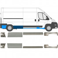 Reparație prag pentru Fiat Ducato 2006- / Stânga+Dreapta / Set 10887