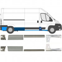 Reparație prag pentru Fiat Ducato 2006- / Stânga+Dreapta / Set 10888