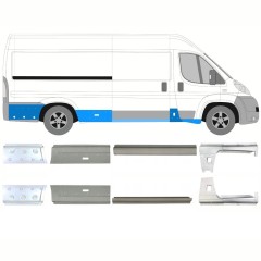 Reparație prag pentru Fiat Ducato 2006-2025 / Stânga+Dreapta / Set 10890
