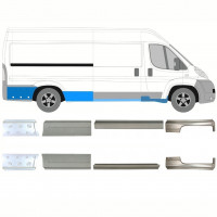 Reparație prag pentru Fiat Ducato 2006- / Stânga+Dreapta / Set 10891