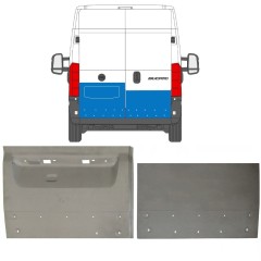 Reparație ușă spate pentru Fiat Ducato 2006-2025 / Stânga+Dreapta / Set 11679