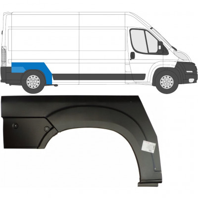 Reparație aripă spate pentru Fiat Ducato 2006- / Dreapta 6814