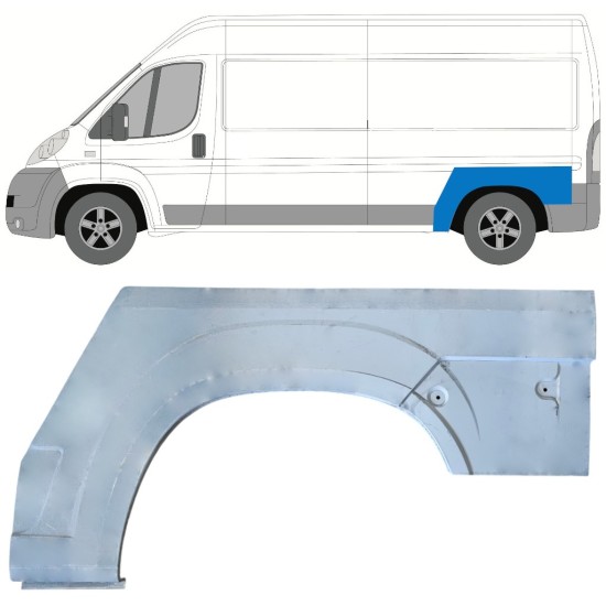 Reparație aripă spate pentru Citroen Jumper 2006-2026 / Stânga 16950