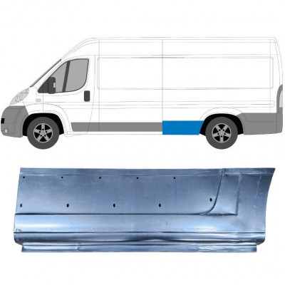 Reparație aripă spate pentru Fiat Ducato 2006- / Stânga 6528
