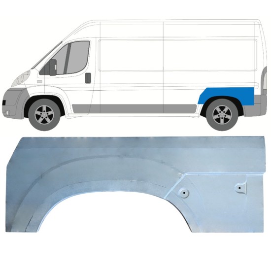 Reparație aripă spate pentru Citroen Jumper 2006-2026 / Stânga 16960
