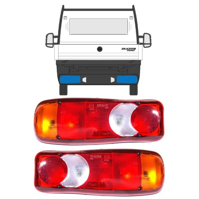 Lampă spate pentru Peugeot Boxer 2014-2018 / Dreapta / Set 14065