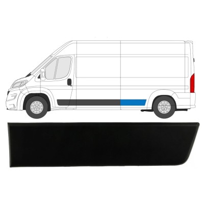 Bandou lateral aripă spate pentru Fiat Ducato 2018- / Stânga 14681