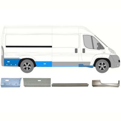 Set panouri de reparare pentru Peugeot Boxer 2006-2026 / Dreapta 16803