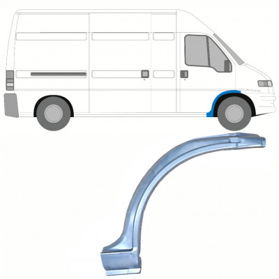 FIAT DUCATO 1994-2006 KIT DE REPARARE ARC ROATA FAȚĂ / DREAPTA