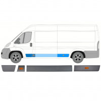 Set bandouri cu lampă pentru Fiat Ducato 2006- / Stânga /  10449