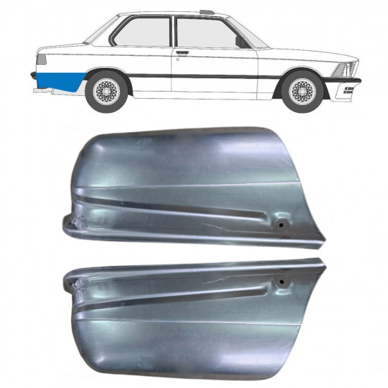 Reparație aripă spate pentru BMW 3 E21 1975-1984 / Stânga+Dreapta / Set 10275