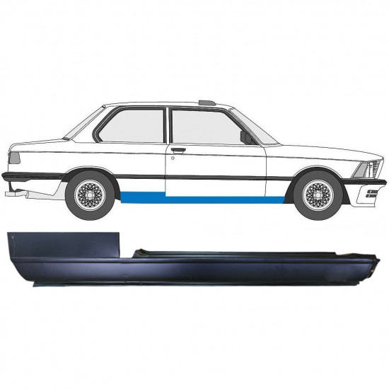 Prag complet pentru BMW 3 E21 1975-1984 / Dreapta 6409