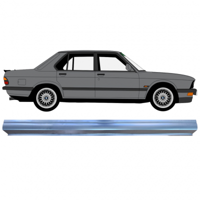 BMW 5 E28 1981-1987 REPARATIE PRAG INTERIOR / DREAPTA = STÂNGA