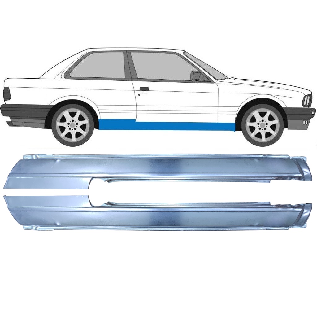 Prag Complet Pentru Bmw 3 E30 1982-1994 / Stânga+Dreapta / Set 6377