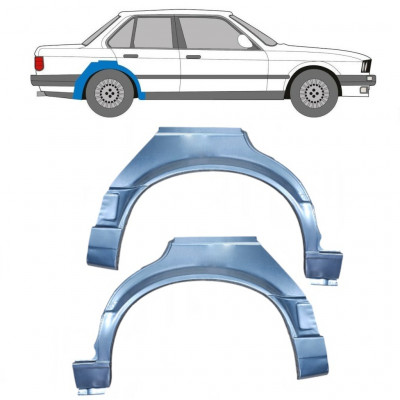 Reparație aripă spate pentru BMW 3 E30 1987-1994 / Stânga+Dreapta / Set 9845