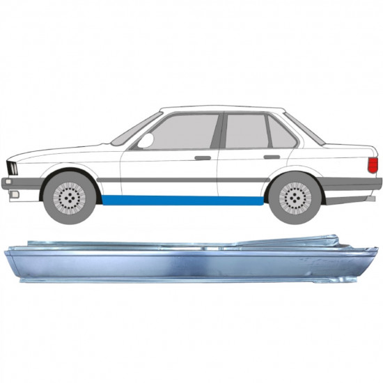 Prag complet pentru BMW 3 E30 1982-1994 / Stânga 9147