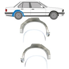 Reparație aripă spate interior + exterior pentru BMW 3 E30 1982-1987 / Set 10859