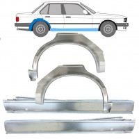 Reparație prag + aripă spate pentru BMW 3 E30 1982-1987 / Set 11239