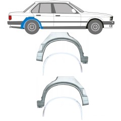 Reparație aripă spate interior + exterior pentru BMW 3 E30 1987-1994 / Set 10862