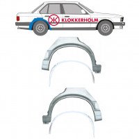 Reparație aripă spate interior + exterior pentru BMW 3 E30 1987-1994 / Set 10862