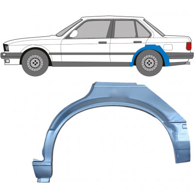 Reparație aripă spate pentru BMW 3 E30 1982-1987 / Stânga 6389