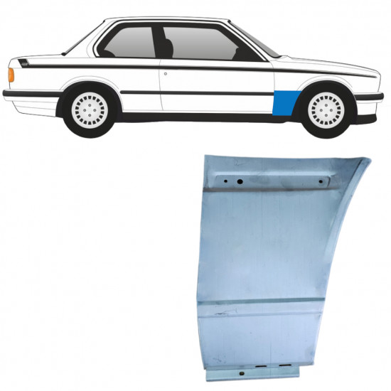 BMW 3 E30 1982-1994 PANOU REPARATIE ARIPA FAȚĂ / DREAPTA