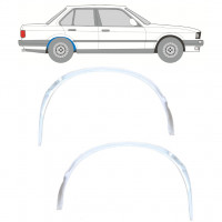 Reparație aripă interioară spate pentru BMW 3 E30 1982- / Stânga+Dreapta / Set 10847