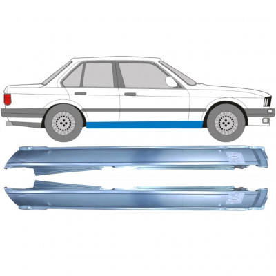 BMW 3 E30 1982-1993 4 UŞĂ DEPLIN REPARATIE PRAG INTERIOR / PERECHE